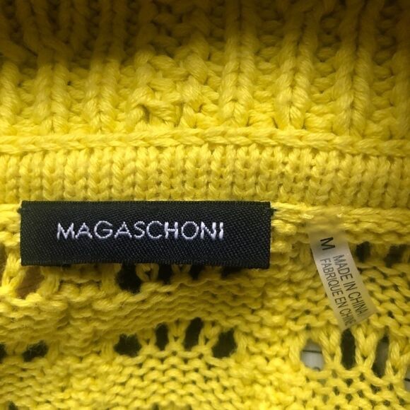 MAGASCHONI SWEATER, SHORT SLEEVE, Cardigan M - Picture 4 of 8